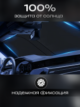 Шторка солнцезащитная на лобовое стекло Hankir CLASSIC 145